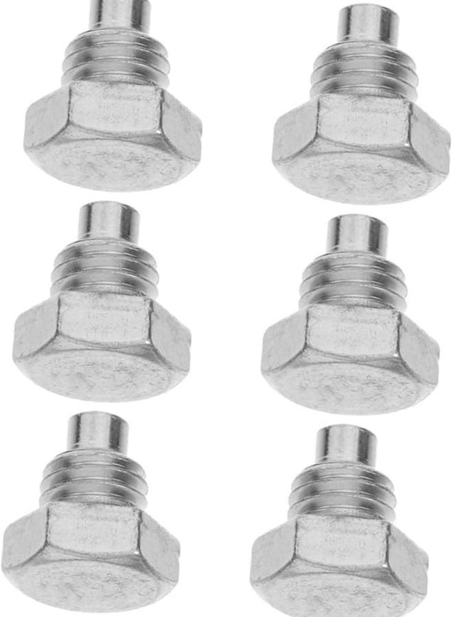 Balacoo 6pcs Horizontal Jack Handle Replacement Screws Metal Repair Parts for Automotive Floor Jack - Image 1